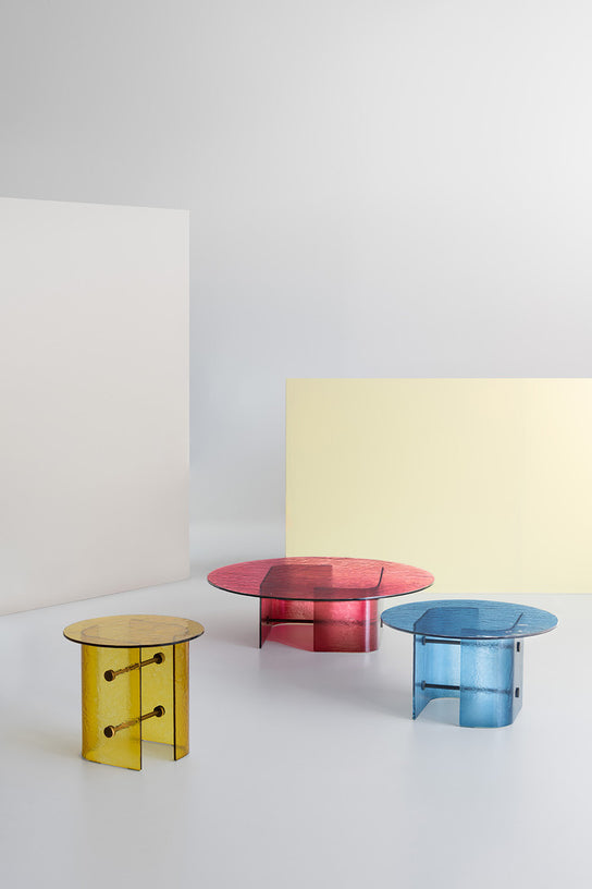 High End Double L Glaze Coffee Table by Potocco Casa Design Group