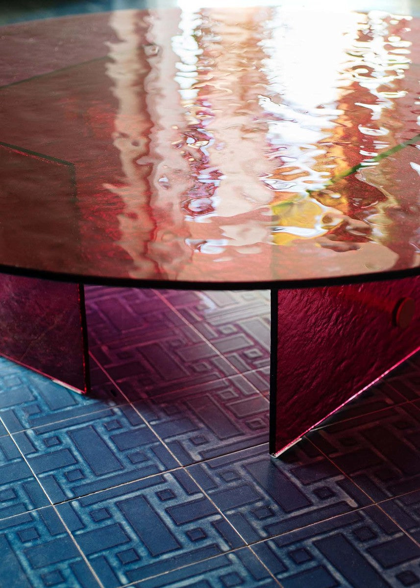 High End Double L Glaze Coffee Table by Potocco Casa Design Group