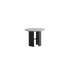 Double L Outdoor Side Table by Potocco | Available in Porcelain or Natural Stone | Casa Design Group