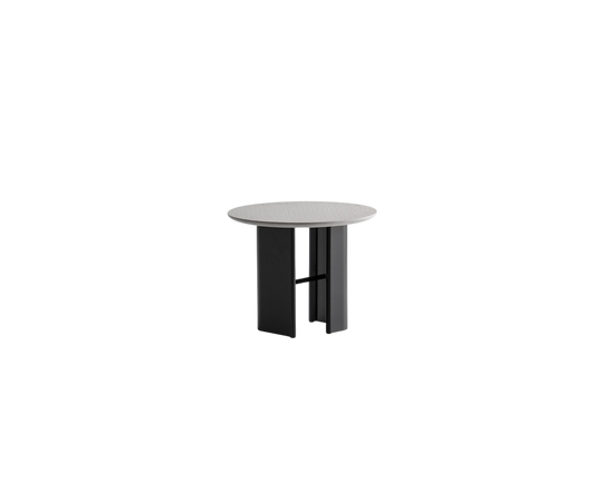 Double L Outdoor Side Table by Potocco | Available in Porcelain or Natural Stone | Casa Design Group