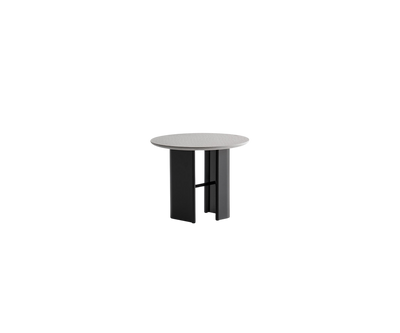 Double L Outdoor Side Table by Potocco | Available in Porcelain or Natural Stone | Casa Design Group