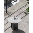 Double L Outdoor Side Table by Potocco | Available in Porcelain or Natural Stone | Casa Design Group