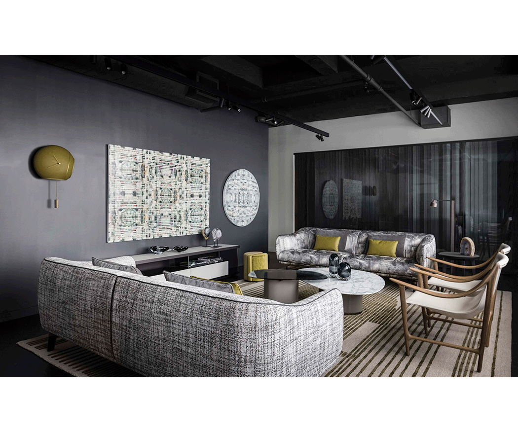 Drive Sofa by Giorgetti award-winning designer sofa with sculptural form and luxurious comfort | Casa Design Group