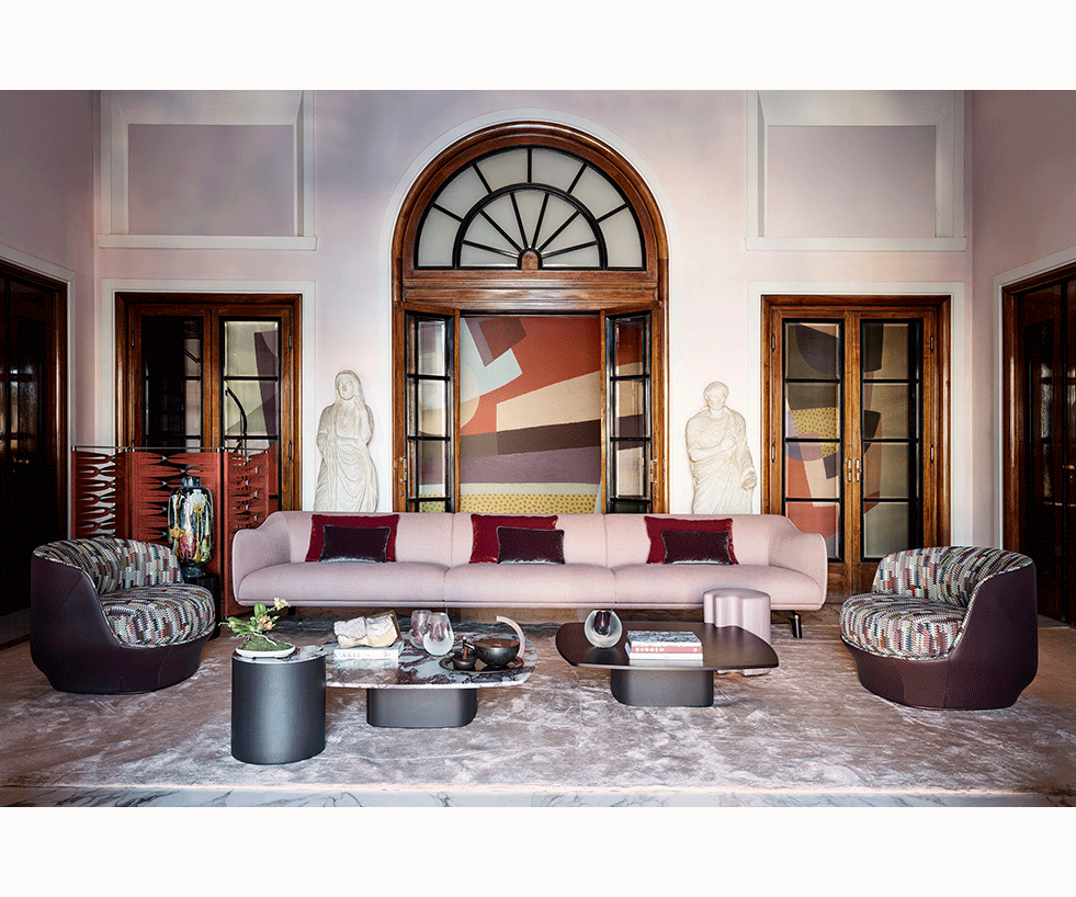 Drive Sofa by Giorgetti award-winning designer sofa with sculptural form and luxurious comfort | Casa Design Group