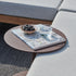 Drops sculptural aluminum side table by Verónica Martínez for Tribù | Casa Design Group
