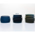 DS-5050 Macaron adjustable leather pouf by de Sede with sculptural stacked cushion design | Casa Design Group