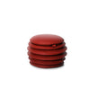 DS-5050 Macaron adjustable leather pouf by de Sede with sculptural stacked cushion design | Casa Design Group