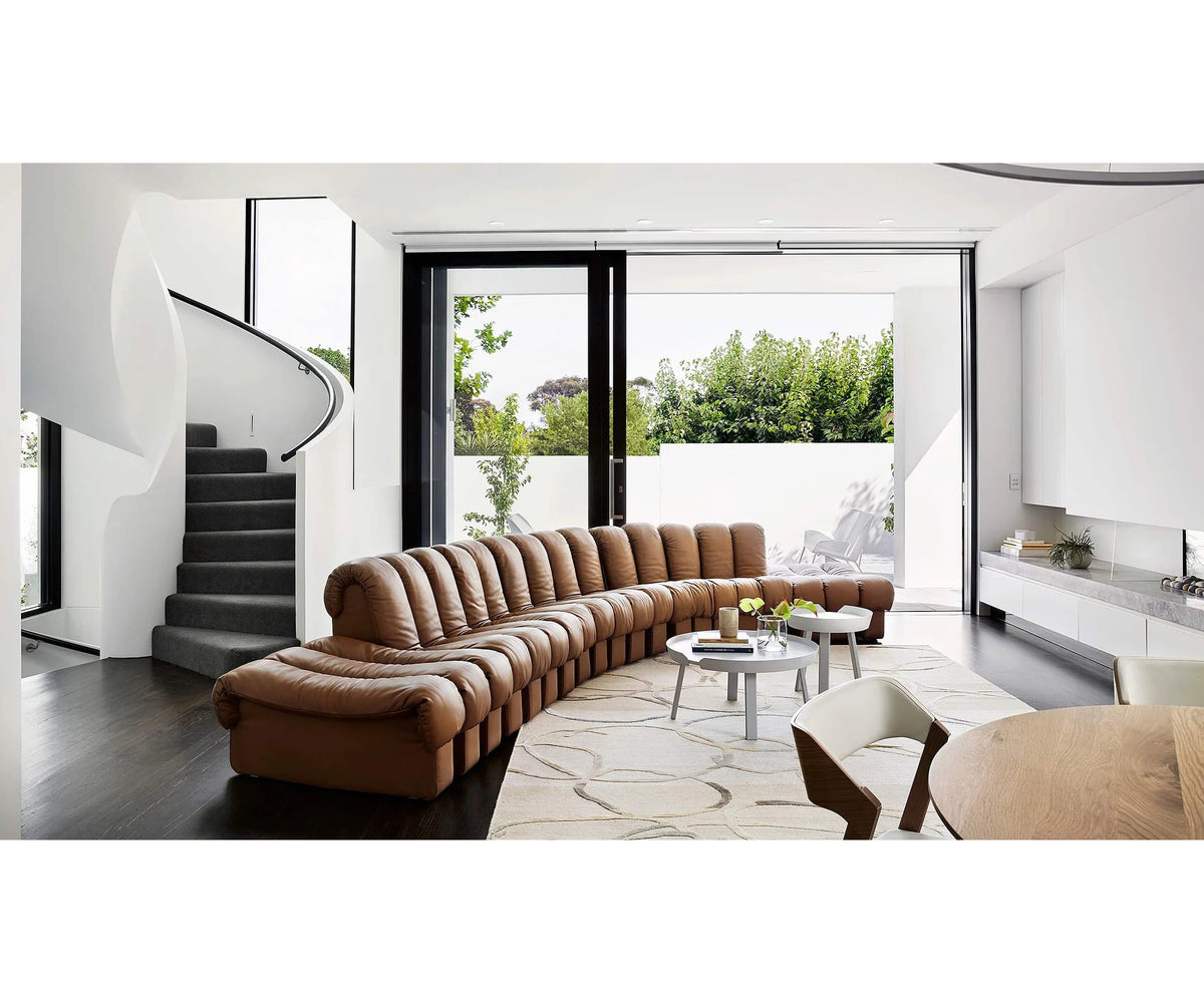 Contemporary DS-600 Snake Sofa by De Sede, Swiss craftsmanship icon | Casa Design Group