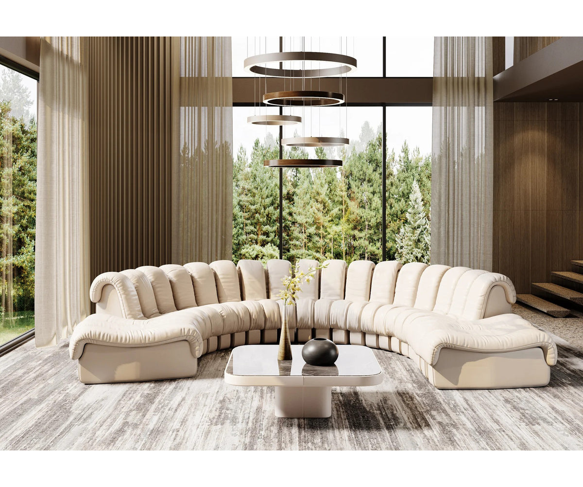 Contemporary DS-600 Snake Sofa by De Sede, Swiss craftsmanship icon | Casa Design Group