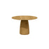 Dunes sculptural teak side table by Yabu Pushelberg for Tribù | Casa Design Group