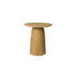 Dunes sculptural teak side table by Yabu Pushelberg for Tribù | Casa Design Group