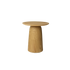 Dunes sculptural teak side table by Yabu Pushelberg for Tribù | Casa Design Group