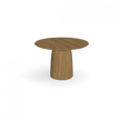 Dunes sculptural teak side table by Yabu Pushelberg for Tribù | Casa Design Group