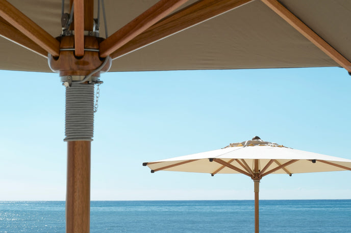 Eclipse wood umbrella by Tribù Studio | Casa Design Group
