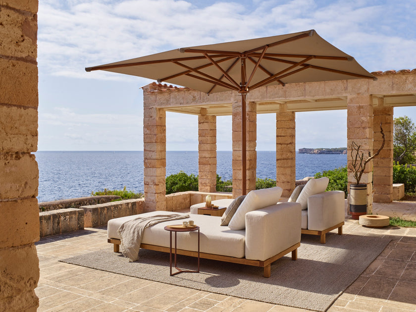 Eclipse wood umbrella by Tribù Studio | Casa Design Group