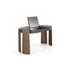 Eclisse solid wood and leather vanity with lift-up mirror by Riva 1920 | Casa Design Group