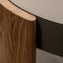 Eclisse solid wood and leather vanity with lift-up mirror by Riva 1920 | Casa Design Group