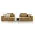 Eddie Sectional Sofa by Frigerio modular designer sofa with upholstered seating and concealed base | Casa Design Group