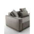 Eddie Sectional Sofa by Frigerio modular designer sofa with upholstered seating and concealed base | Casa Design Group
