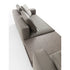 Eddie Sectional Sofa by Frigerio modular designer sofa with upholstered seating and concealed base | Casa Design Group