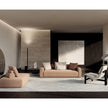 Eddie Sofa by Frigerio modular designer sofa with upholstered seating and concealed base | Casa Design Group