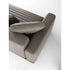 Eddie Sofa by Frigerio modular designer sofa with upholstered seating and concealed base | Casa Design Group
