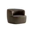 High End Elain Lounge Chair Cognac Brown Leather by Molteni&C Quickship Casa Design Group