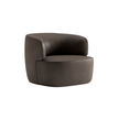 High End Elain Lounge Chair Cognac Brown Leather by Molteni&C Quickship Casa Design Group