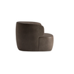 High End Elain Lounge Chair Cognac Brown Leather by Molteni&C Quickship Casa Design Group