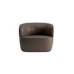 High End Elain Lounge Chair Cognac Brown Leather by Molteni&C Quickship Casa Design Group