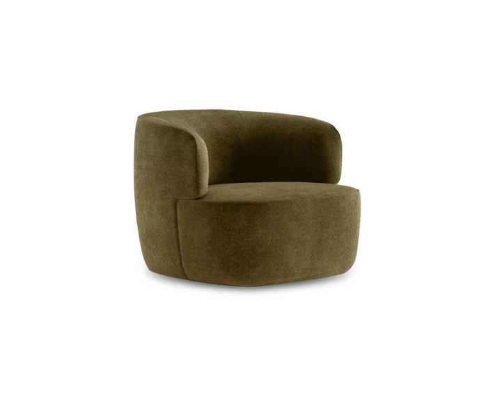 High End Elain Lounge Chair Cognac Brown Leather by Molteni&C Quickship Casa Design Group