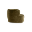 High End Elain Lounge Chair Cognac Brown Leather by Molteni&C Quickship Casa Design Group