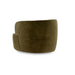 High End Elain Lounge Chair Cognac Brown Leather by Molteni&C Quickship Casa Design Group