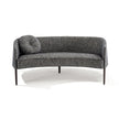 Jackie Sofa by Frigerio featuring a curved silhouette, sculpted armrests, and refined Italian craftsmanship | Casa Design Group