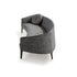 Jackie Sofa by Frigerio featuring a curved silhouette, sculpted armrests, and refined Italian craftsmanship | Casa Design Group