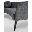 Jackie Sofa by Frigerio featuring a curved silhouette, sculpted armrests, and refined Italian craftsmanship | Casa Design Group