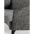 Jackie Sofa by Frigerio featuring a curved silhouette, sculpted armrests, and refined Italian craftsmanship | Casa Design Group