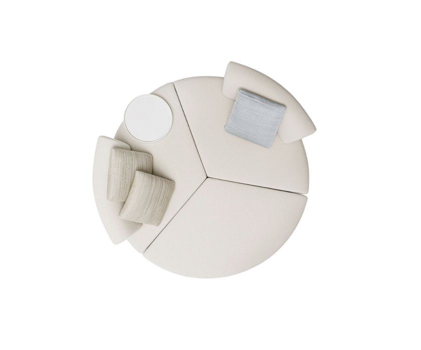 Elianto Outdoor Daybed by Paola Lenti with Swivel Backrests | Casa Design Group