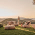 Elio 2-Seat outdoor sofa by Yabu Pushelberg for Tribù | Casa Design Group