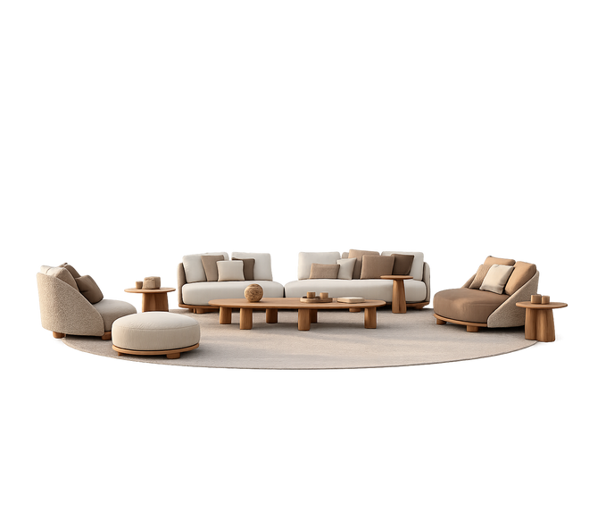 Elio Sectional by Yabu Pushelberg for Tribù | Casa Design Group