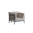 Comfortable Elodie Outdoor Lounge Chair with Suspended Cushion Design by Potocco | Casa Design Group