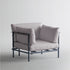 Comfortable Elodie Outdoor Lounge Chair with Suspended Cushion Design by Potocco | Casa Design Group
