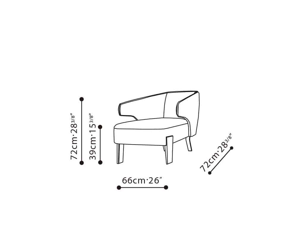 High-End Camerich Embrace Lounge Chair Contemporary Interior Casa Design Group