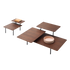 Ensemble Outdoor Coffee Table by Paola Lenti with a Stainless Steel Structure and Decorative Tops | Casa Design Group