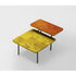 Modern Ensemble Outdoor Side Table by Paola Lenti with Handcrafted Ceramic or Glass Top - Casa Design Group