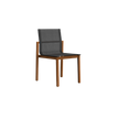 Elegant Greenwich Outdoor Batyline Teak Dining Side Chair by Danao | Casa Design Group