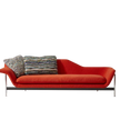 Esosoft bench by Cassina with modular design, aluminum frame and upholstered cushion – Casa Design Group