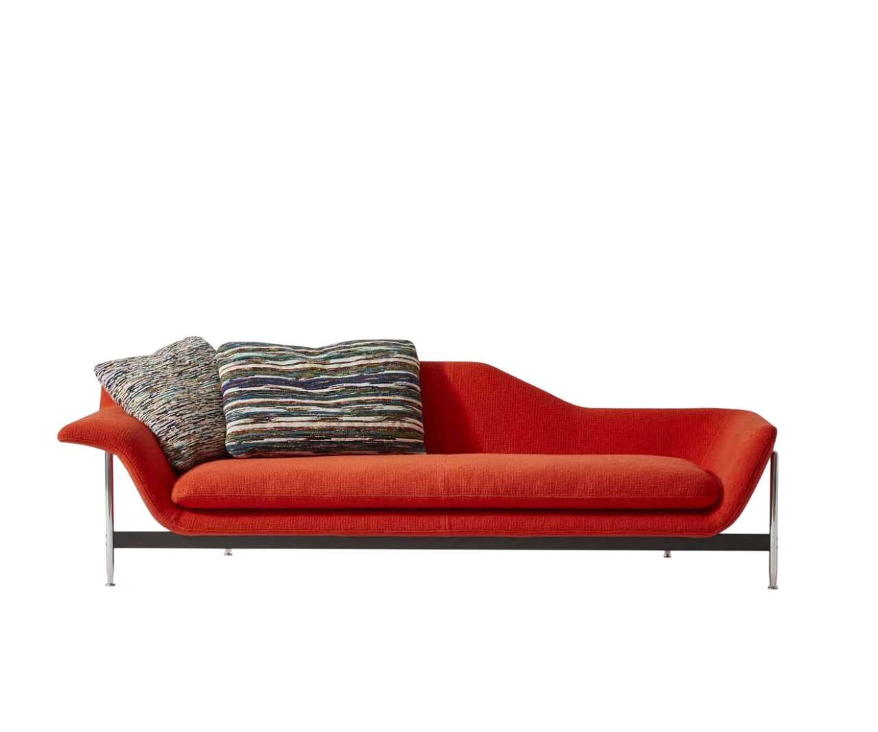 Esosoft bench by Cassina with modular design, aluminum frame and upholstered cushion – Casa Design Group