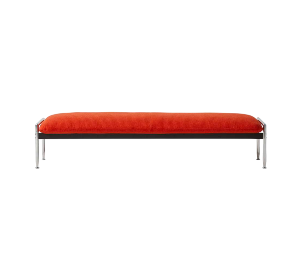 Esosoft ottoman by Cassina with modular design, aluminum frame and upholstered cushion – Casa Design Group