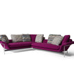 Esosoft sectional sofa by Cassina with modular design, aluminum frame and upholstered cushions – Casa Design Group